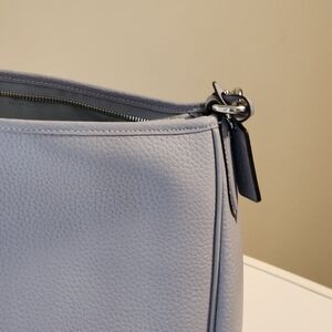 Coach Soft Pebble Leather Cary Shoulder Bag with Convertible Straps